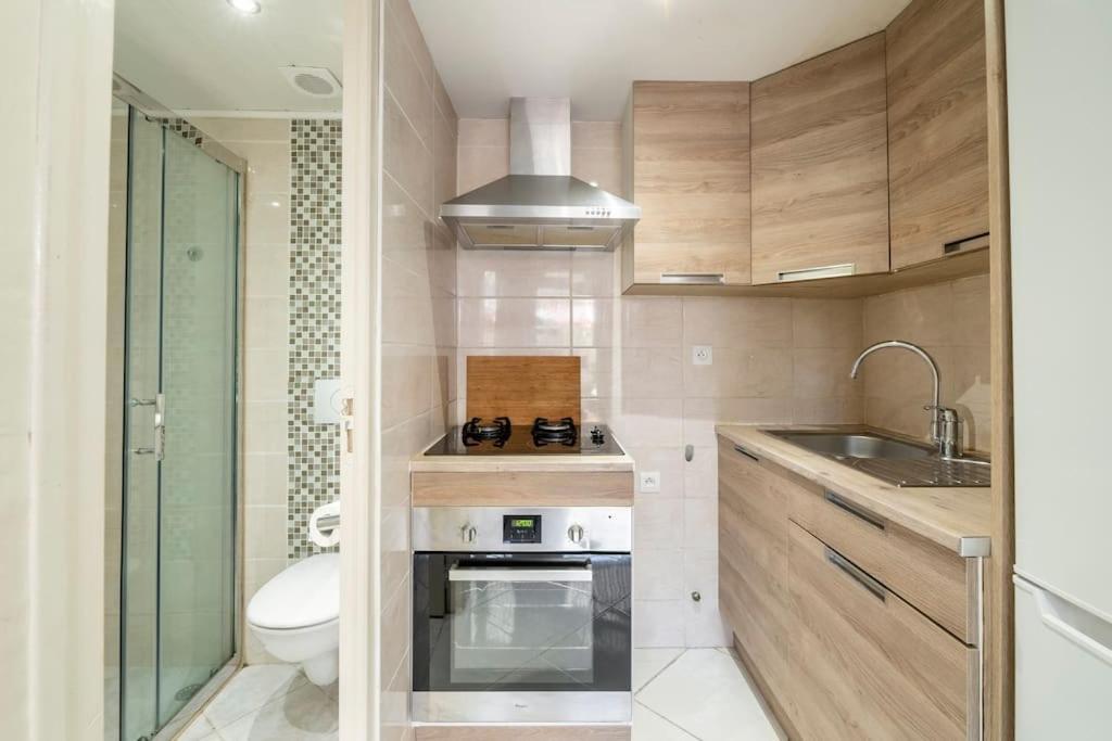 Studio Ideal Pour Deux Voyageurs Sur Марсель Экстерьер фото